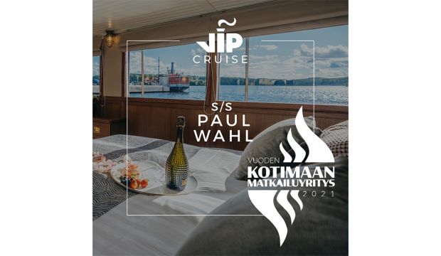 Vuoden Matkailuyritys 2021 on Vip Cruise ja S/S Paul Wahl